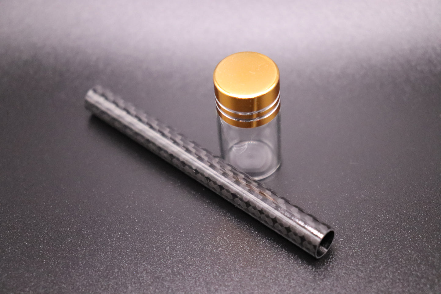 Carbon Fiber Snuff Straw